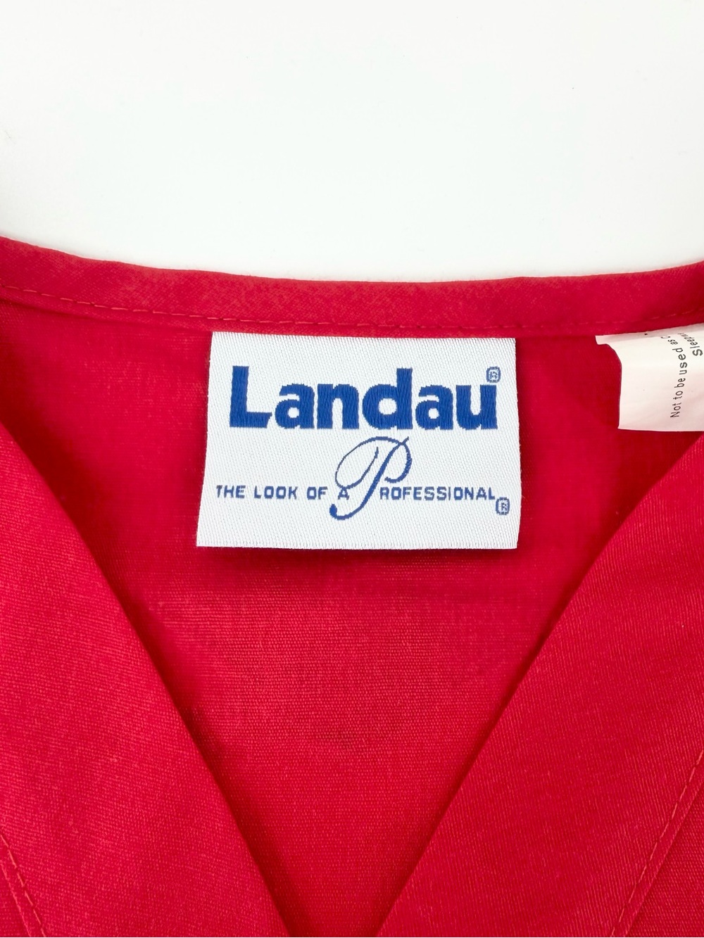 NWT Landau Texas Tech Kids Scrubs Set Size 8/10 Red Raiders Youth V-Neck Pants - Picture 6 of 16